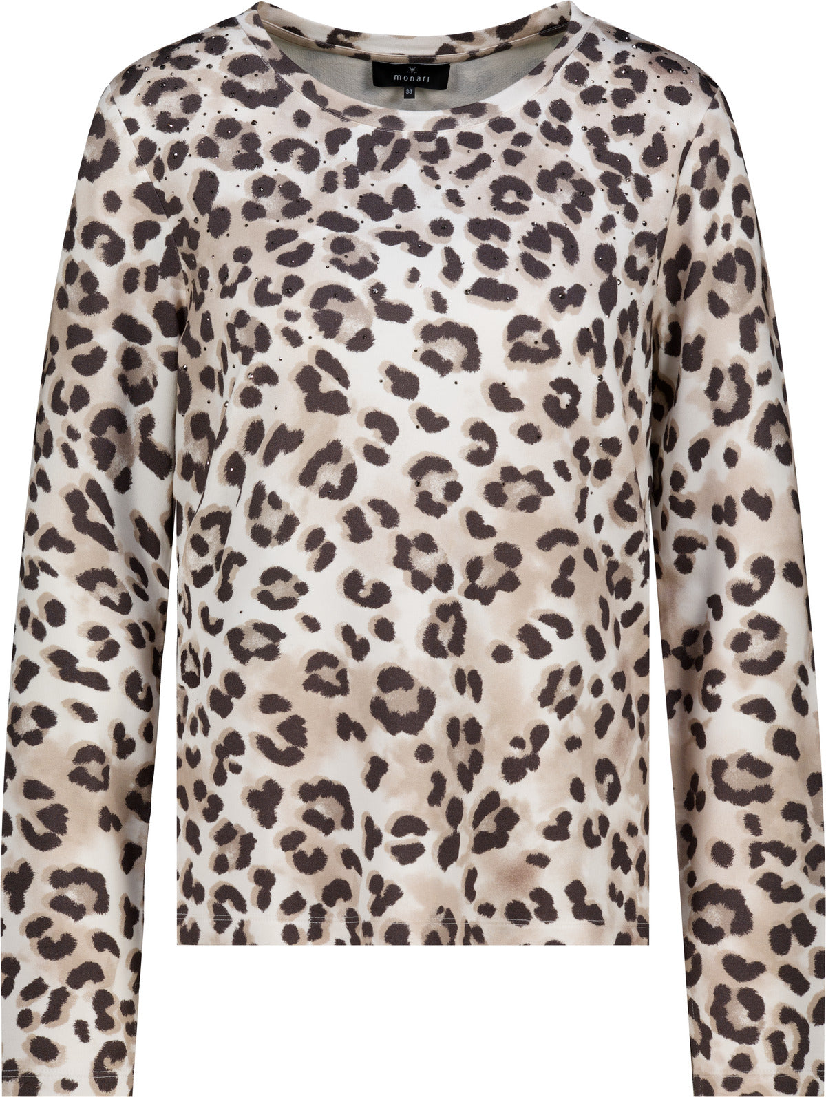 Monari Long-sleeve Top Leopard 810450