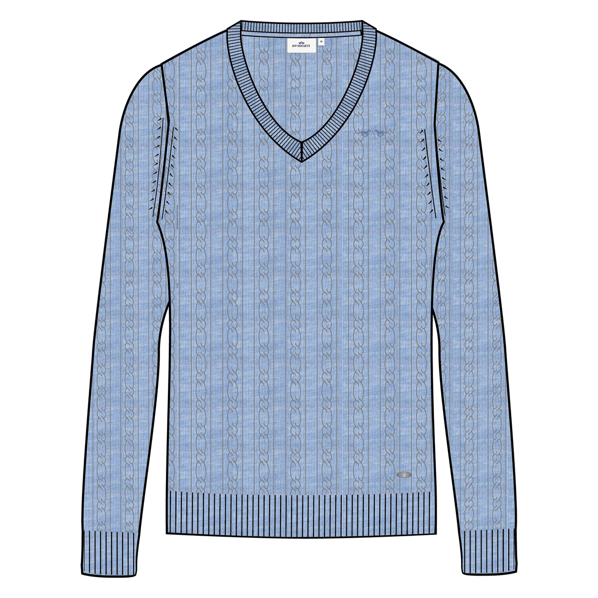 HV Polo Zafira Pullover Light Blue