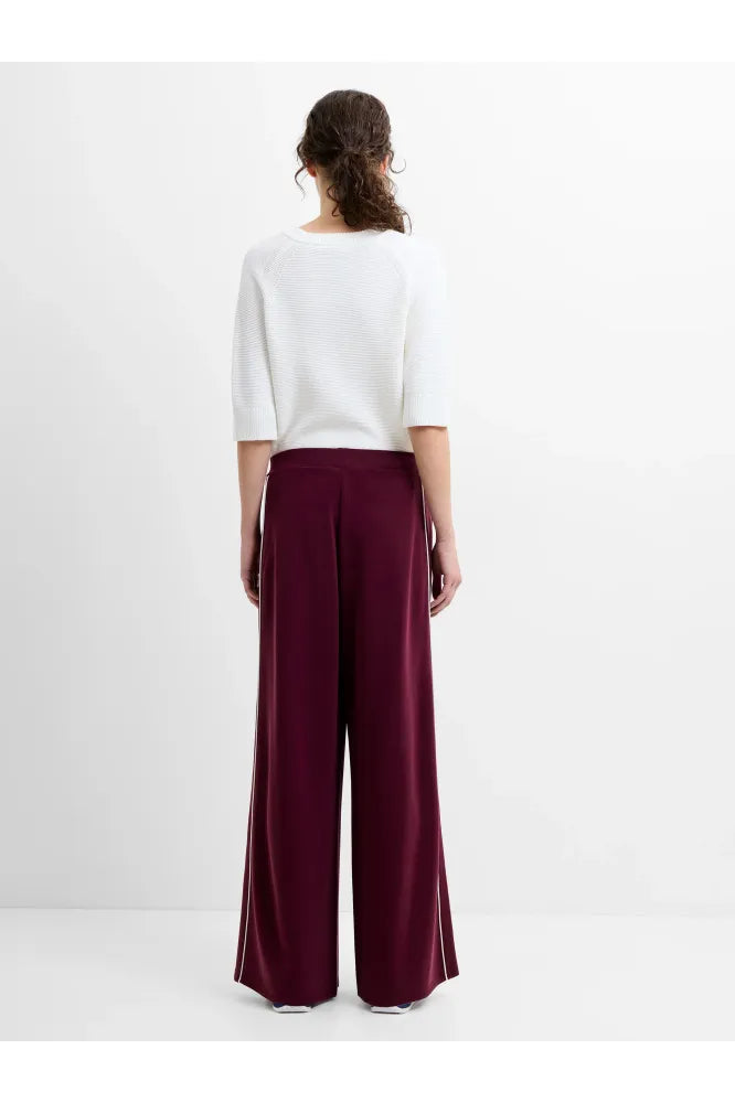 French Connection Wren Trousers Berry Red