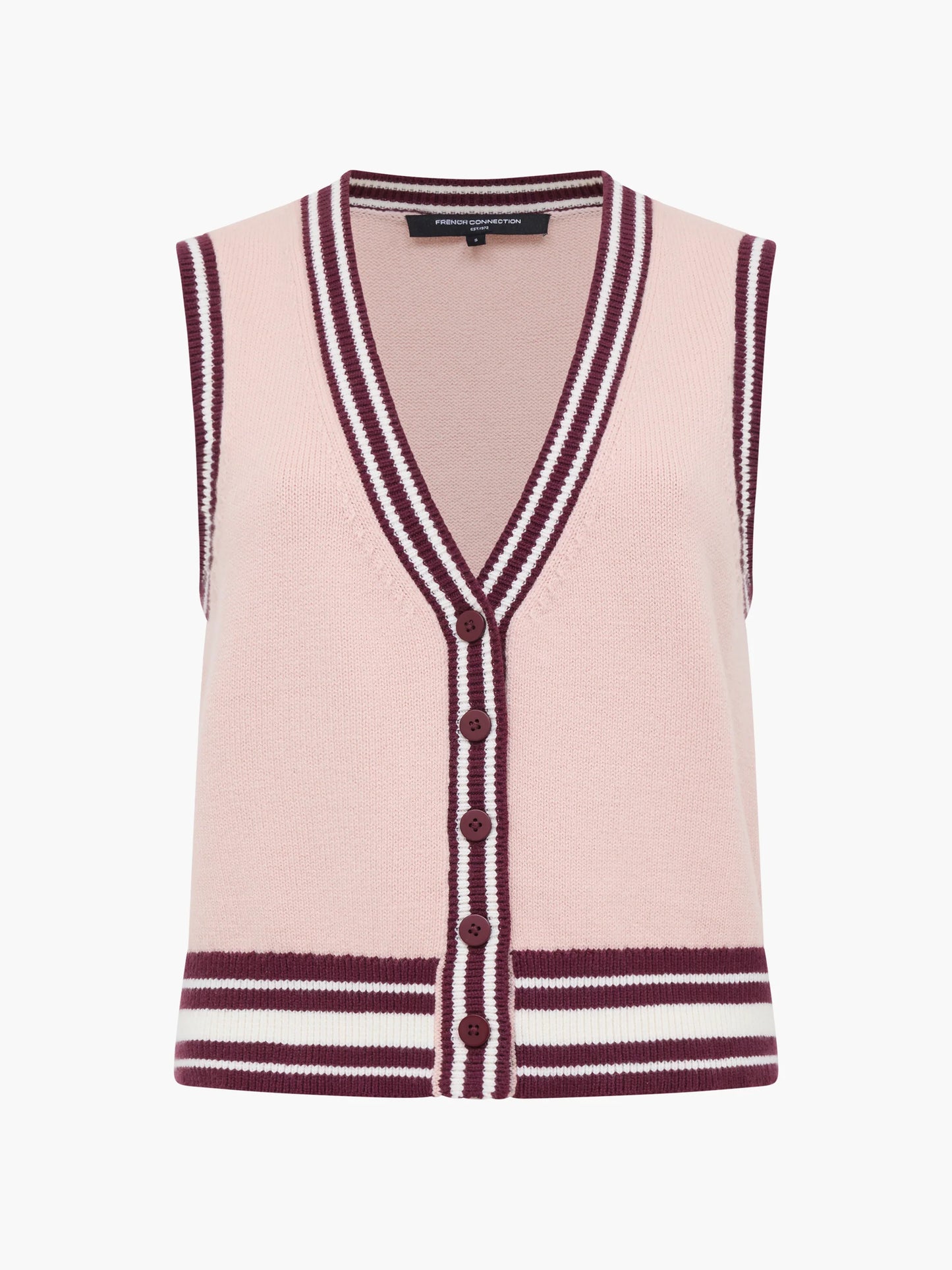 French Connection Junie Striped Vest