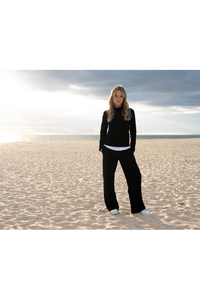 Marble Sweater 8129 Black