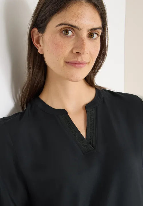 CECIL Solid Deco Blouse 346150