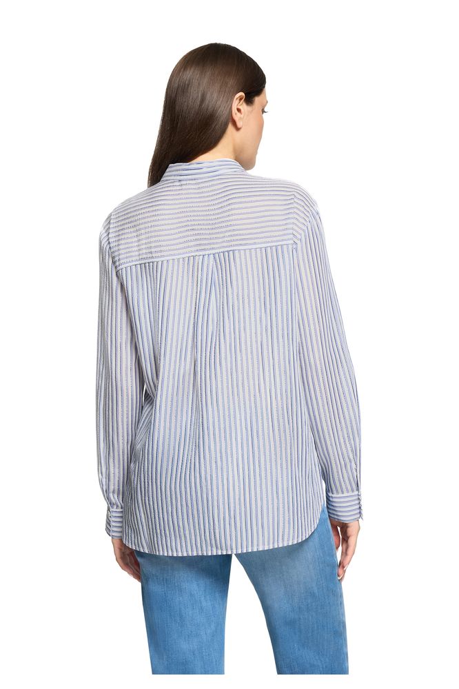 Betty Barclay White/Blue Blouse 8024/1856