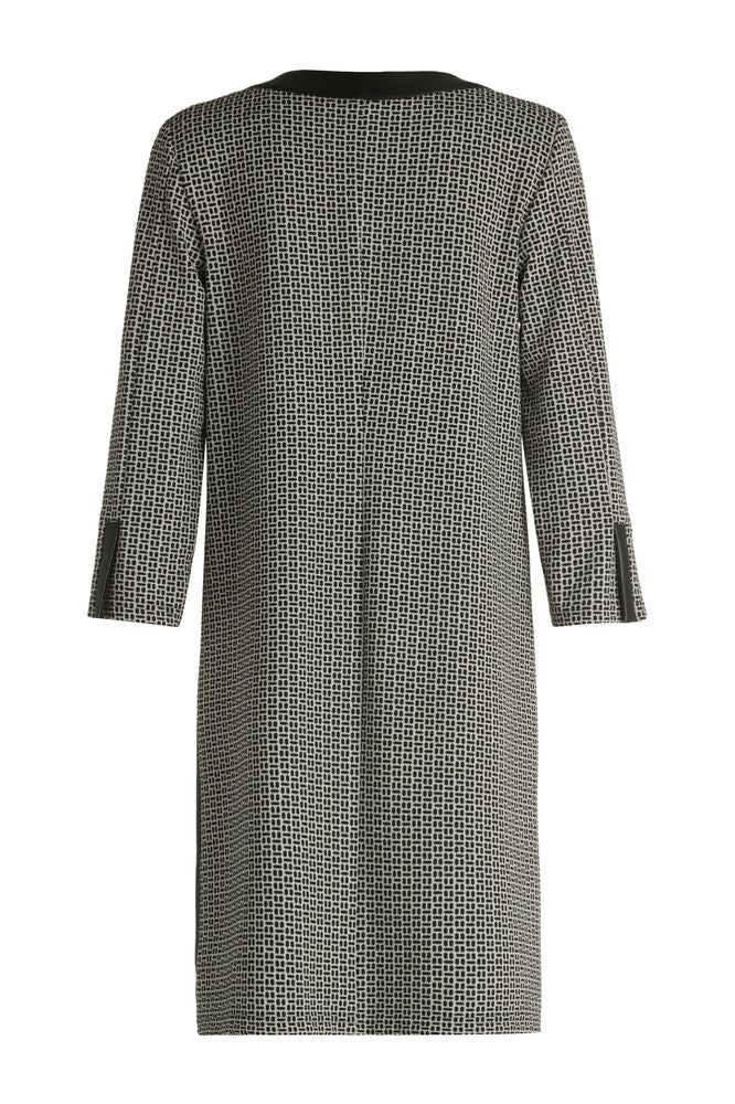 Betty Barclay Dress Cream/Black 1806/1703