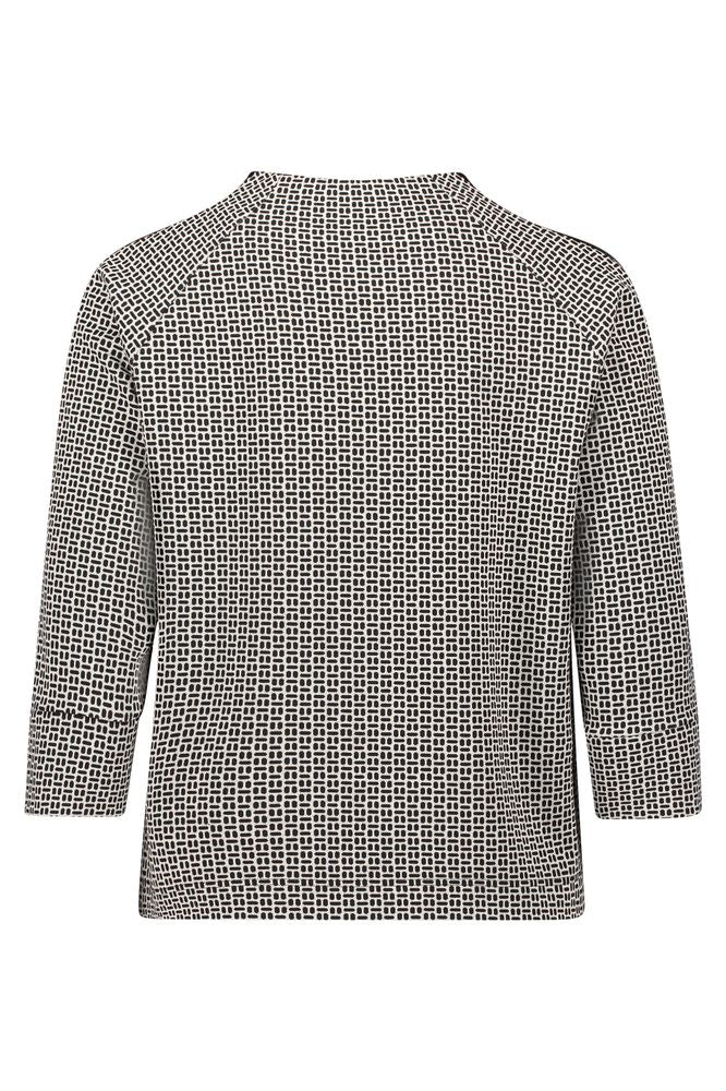 Betty Barclay Cream/Black Sweatshirt 2720/1703