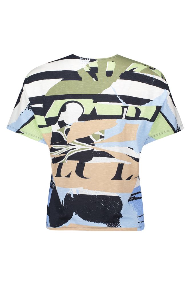 Betty Barclay Blue/Beige T-Shirt 2751/1813