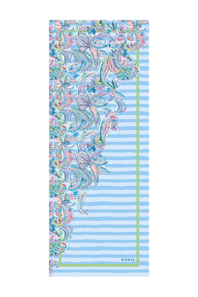 Bianca Silba Scarf Blue Mix