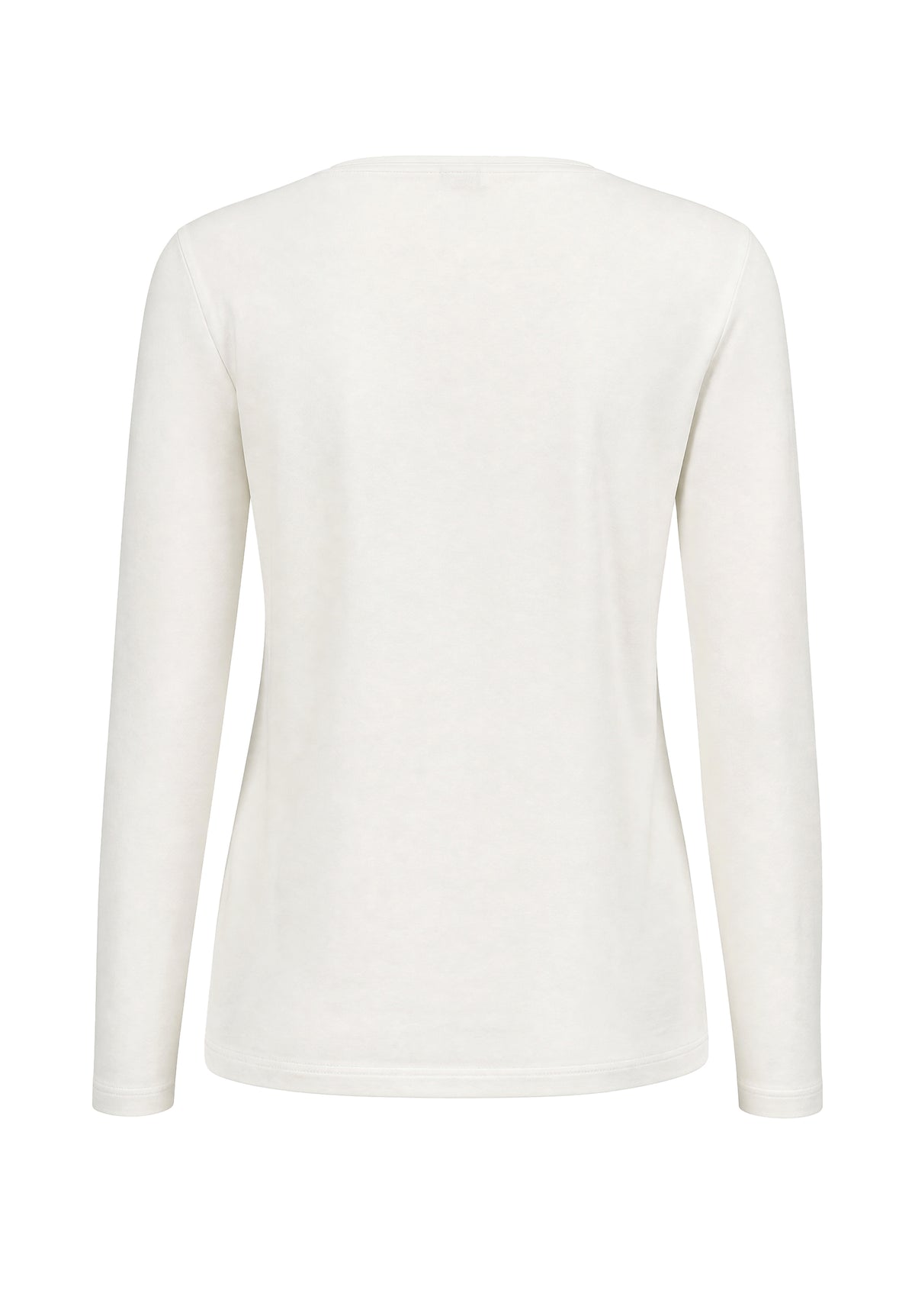 Bianca Dami Long Sleeve Top Creme