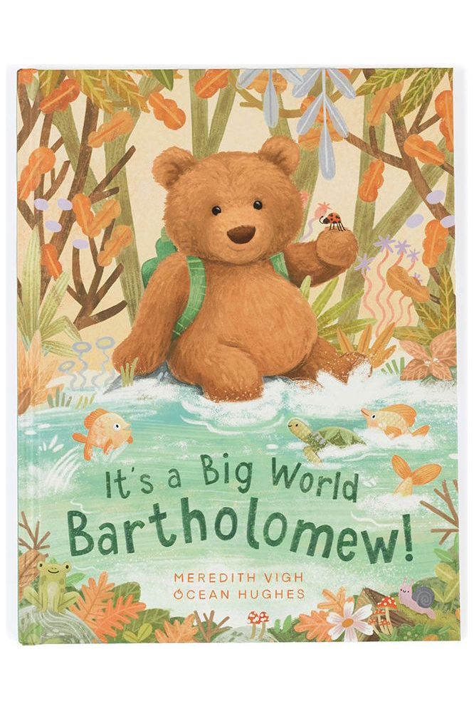 JellyCat It’s a Big World Bartholomew Book BK4BAR