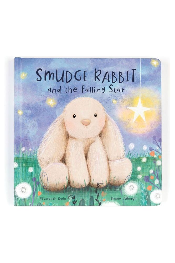 JellyCat Smudge Rabbit and the falling star book BK4SMB