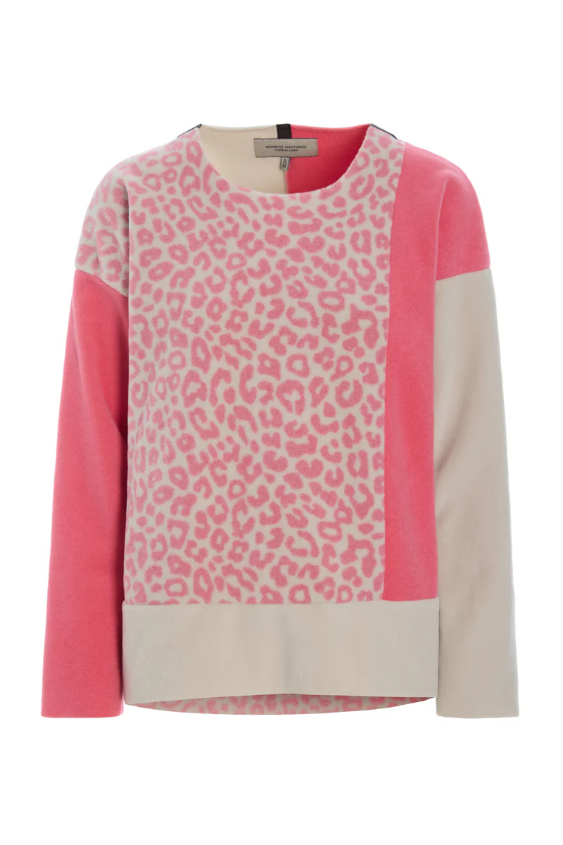 Henriette Steffensen Patch Blouse 1407 S.Pink/Kit/Leo