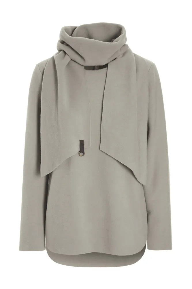 Henriette Steffensen Blouse W/Scarf Elephant