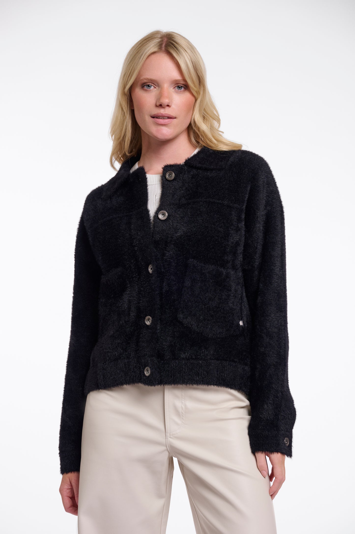 Rino & Pelle Bubbly Boxy Jacket Black