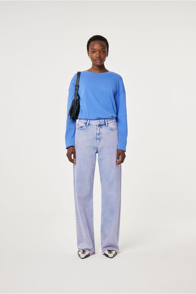 Fabienne Chapot Phileine LS T-shirt Marina Blue