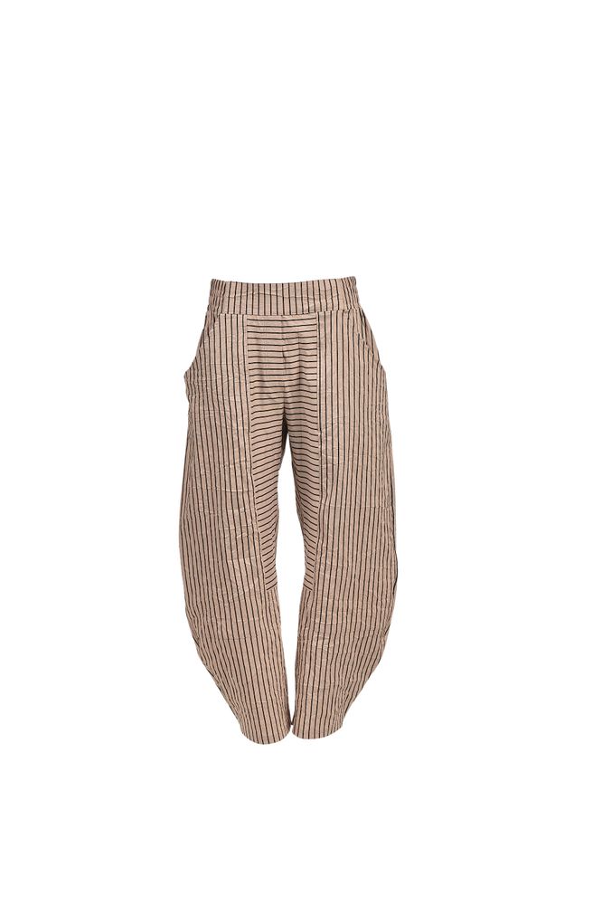 My Soul Crincle Balloon Trouser Sand