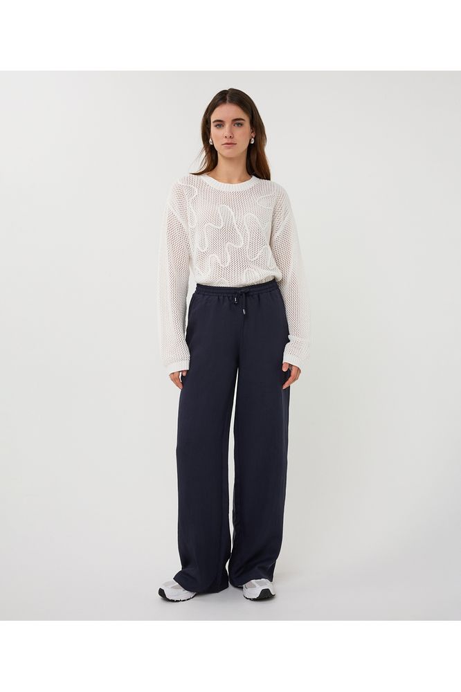 Esqualo 3D Tapes Sweater Off White