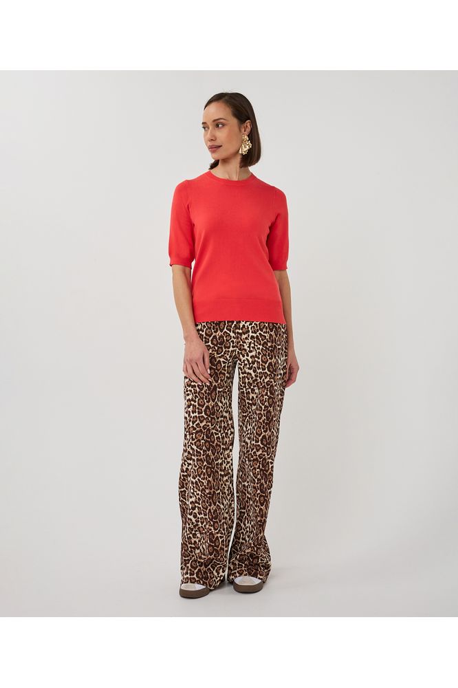Esqualo Scarlet Leopard Jeans