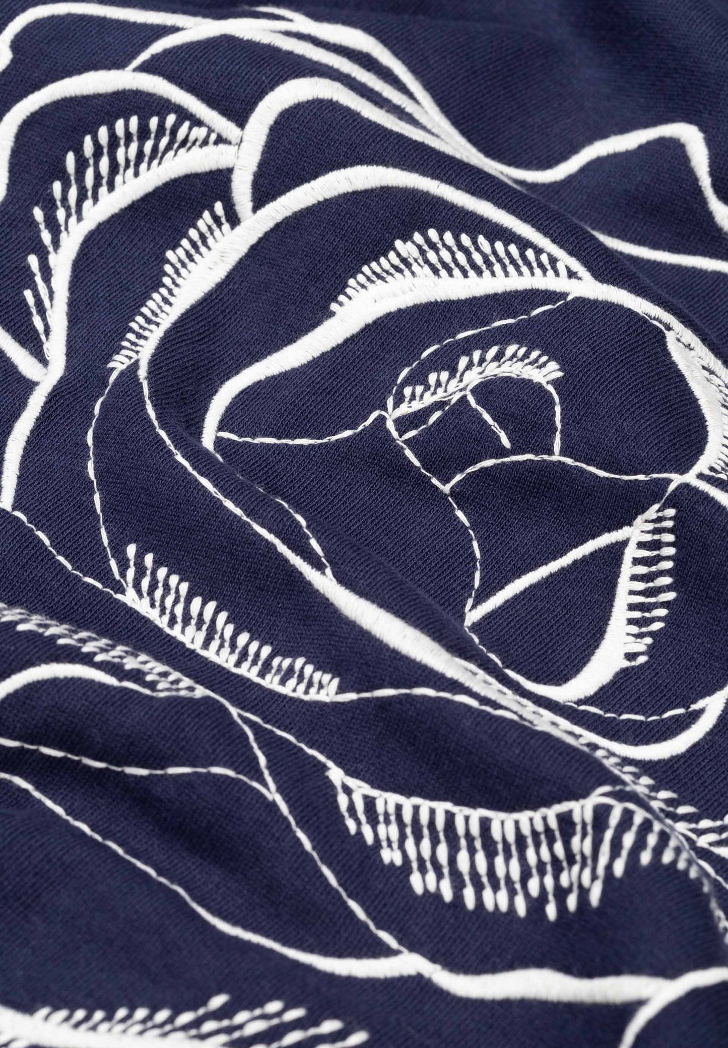 Fabienne Chapot Luna Flower Sweater Top Maritime Blue