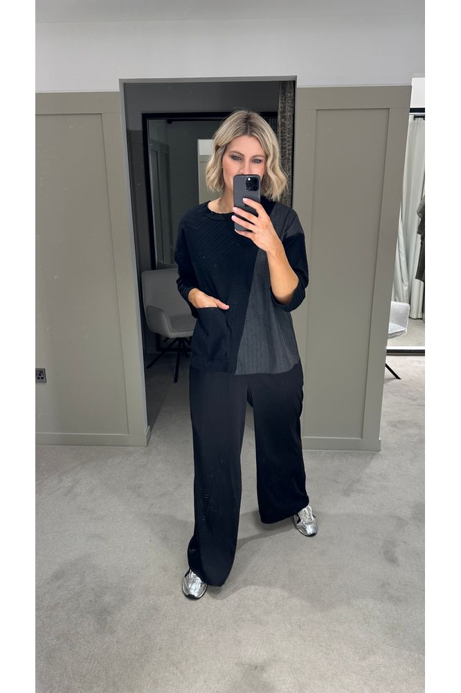 Two Tone Panel Detail Top