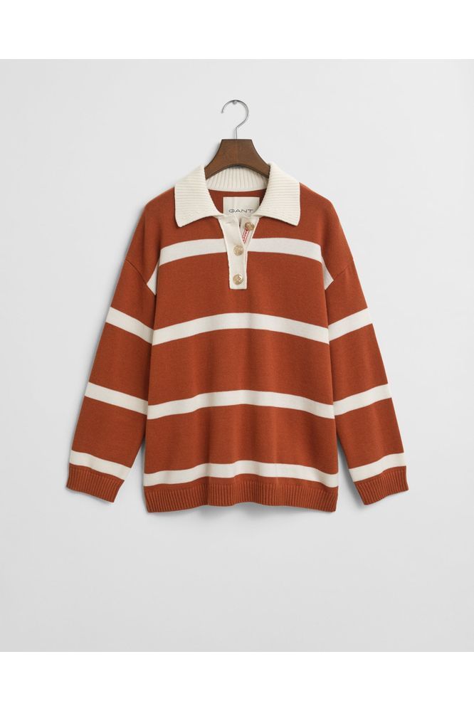 Gant Striped Rugger Knit
