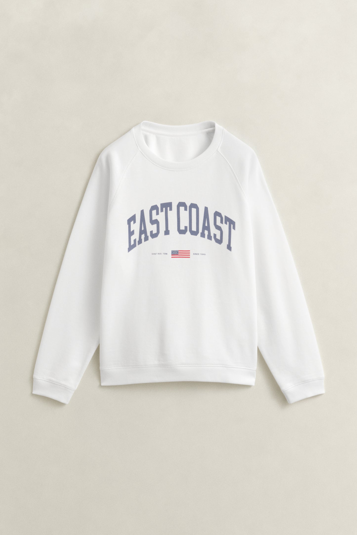 Gant Graphic Print Sweatshirt White