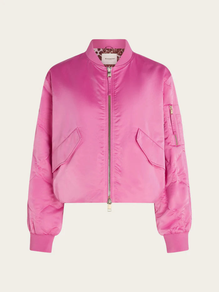 Beaumont Hady Bomber Bright Rose
