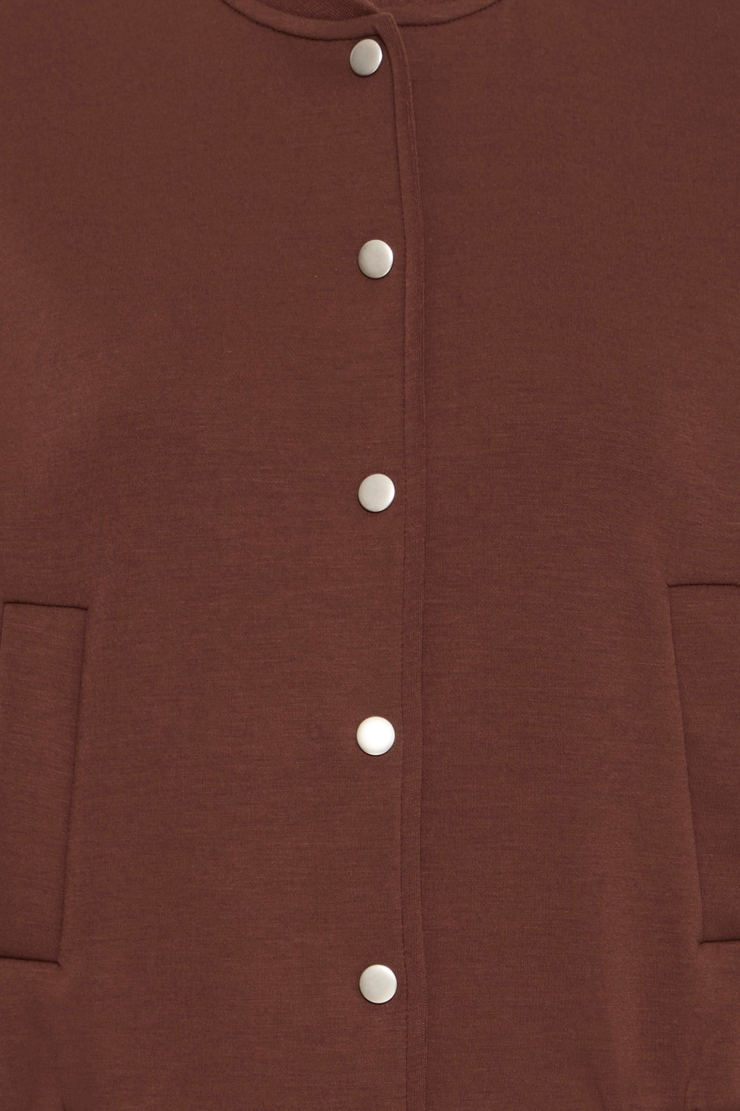 Ichi Cozy Waistcoat Brown Beige
