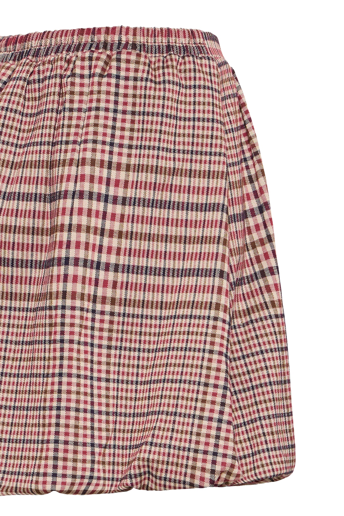Ichi Kate Checkit Sk Skirt Big Check