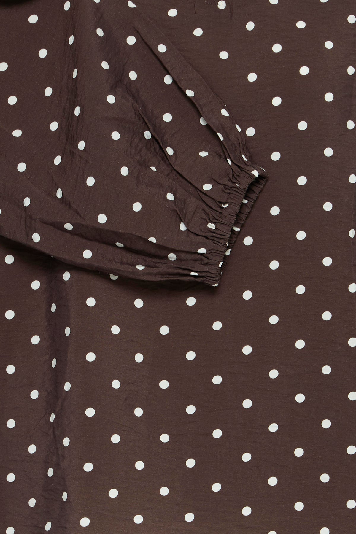 Ichi Forana Blouse Coffee Bean / Birch Dot