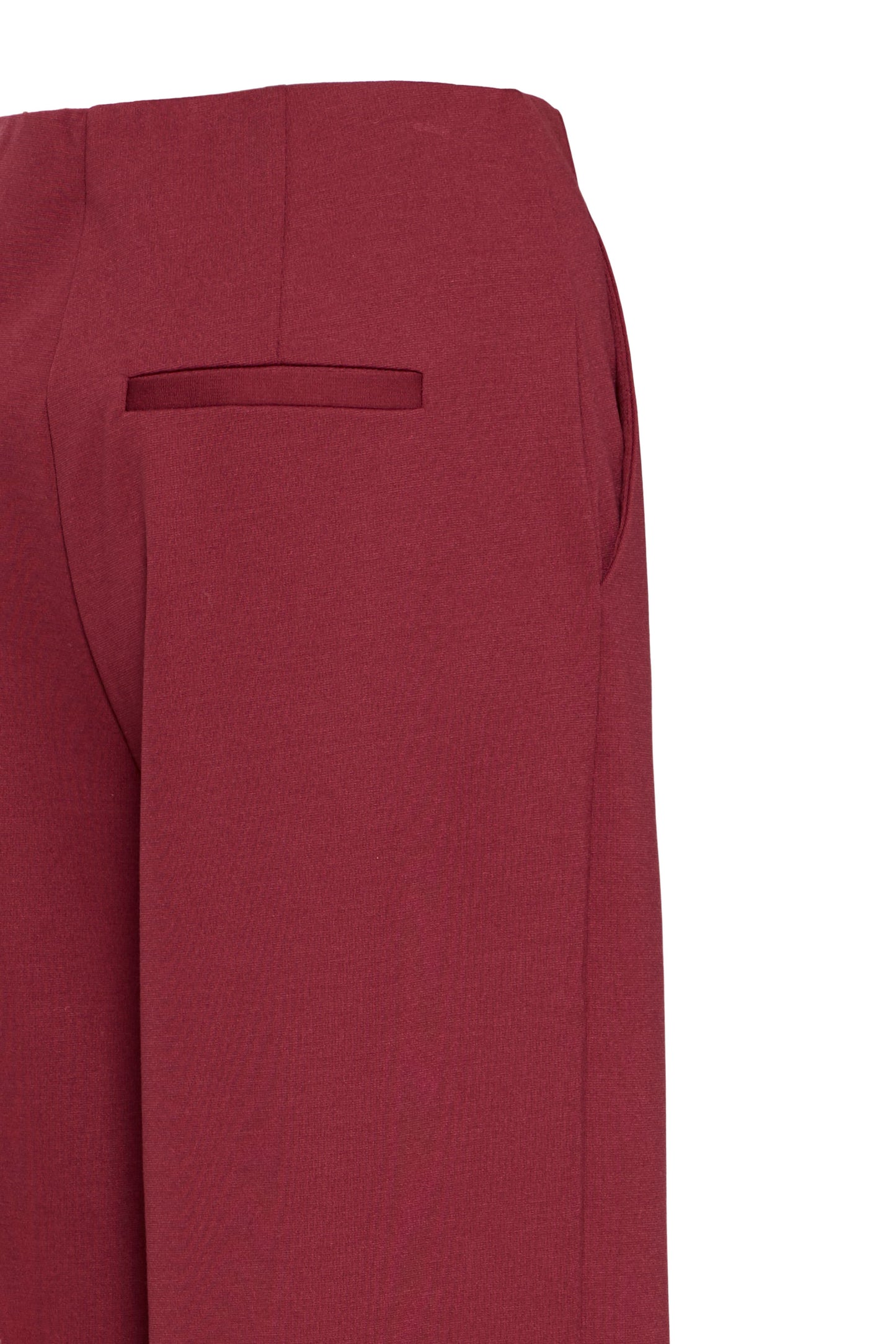 Ichi Kate Wide Trousers Rhododendron