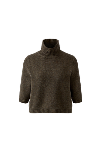 Oui Pullover Taupe 99806