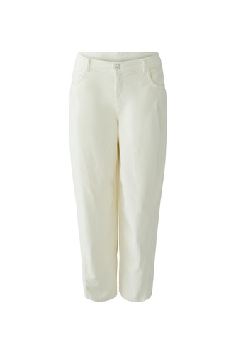 Oui Trousers Whitecap Grey 100408