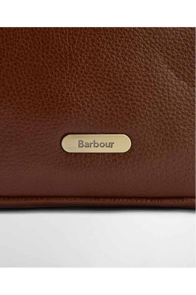 Barbour Daphne Leather Brown