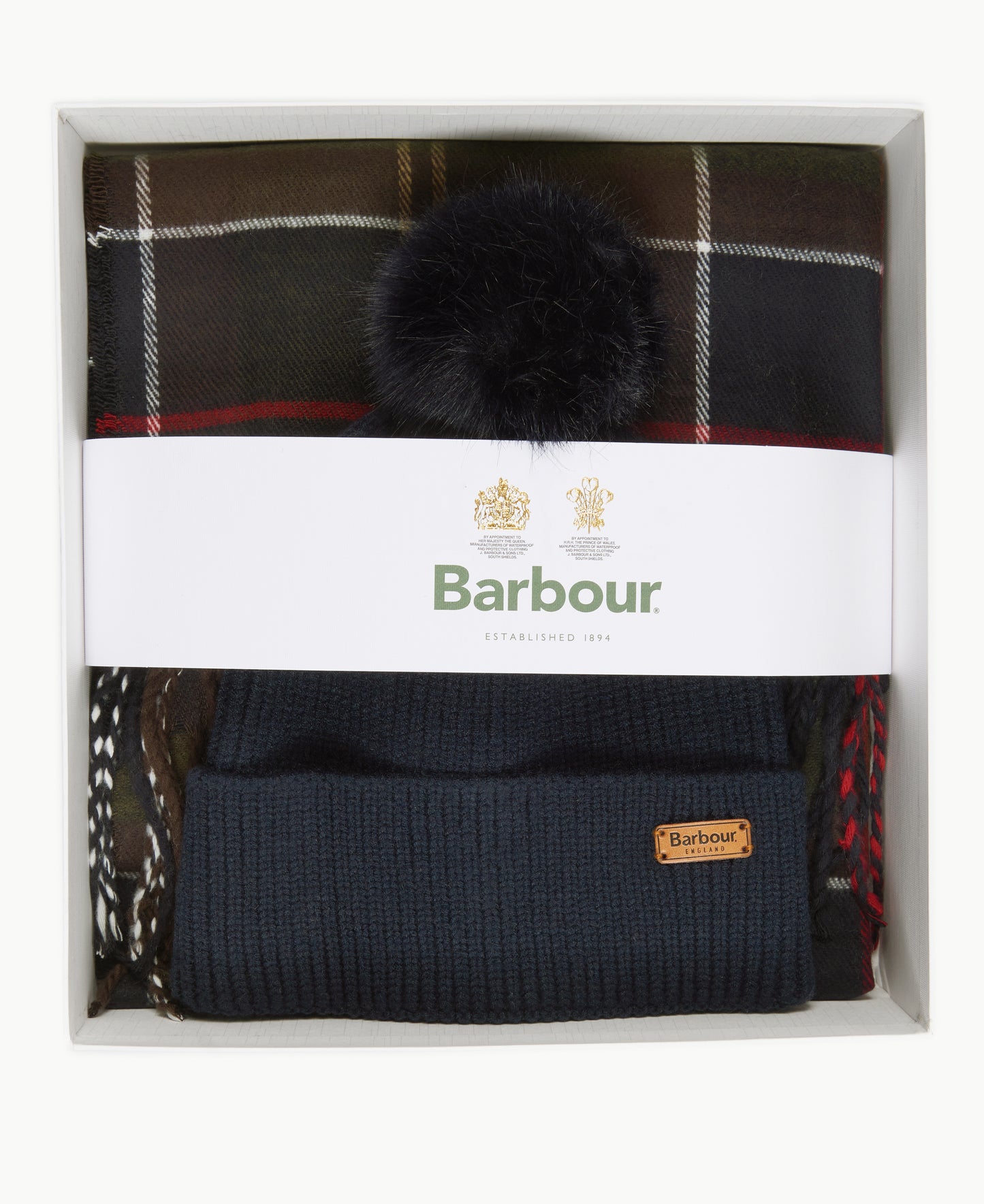 Barbour Dover Beanie/Scarf Classic