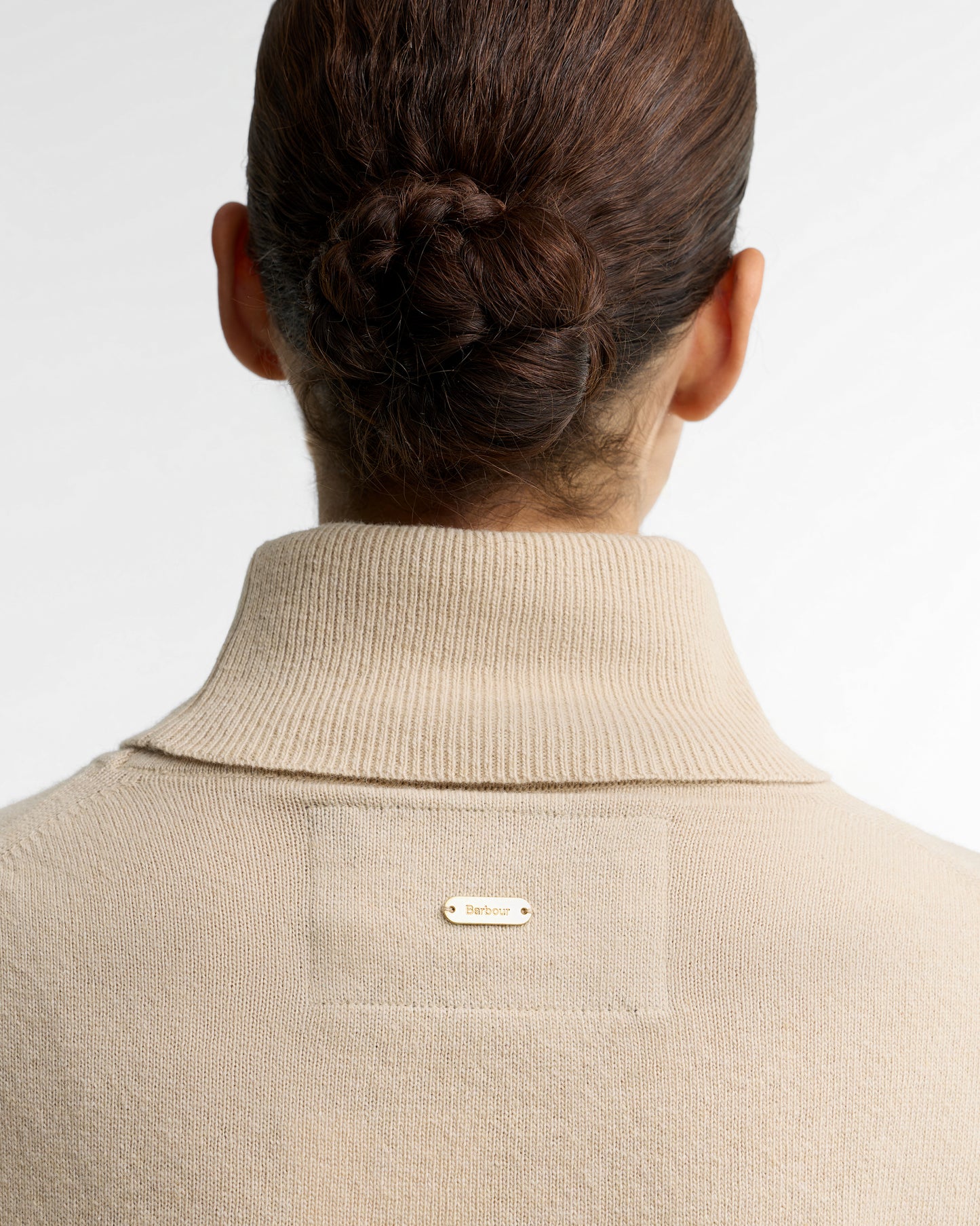 Barbour Pendle Knit Honey/Birchwood