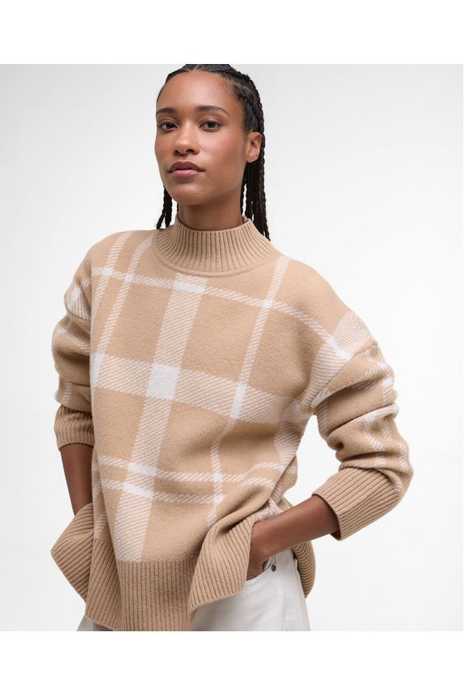 Barbour Harriet Knit Pale Camel