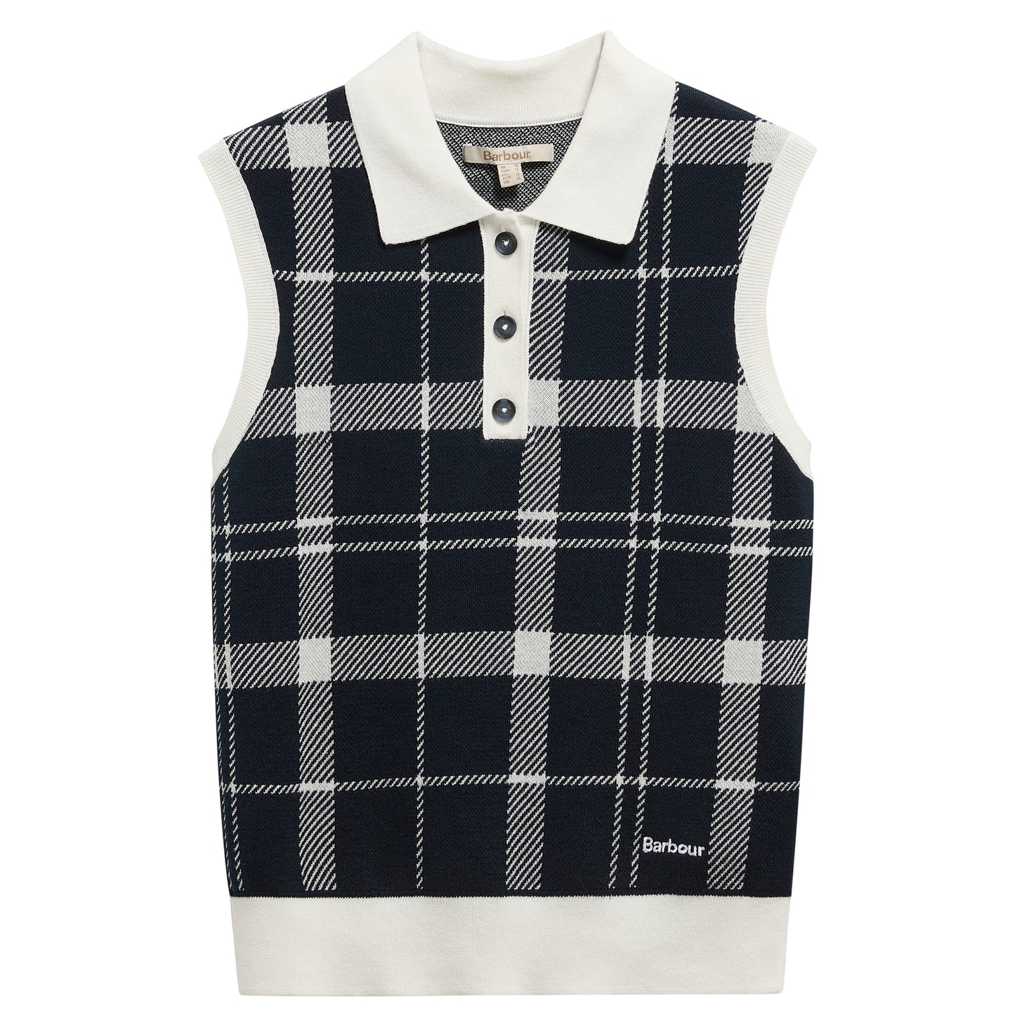 Barbour Allerdale Knitted Vest Multi Check