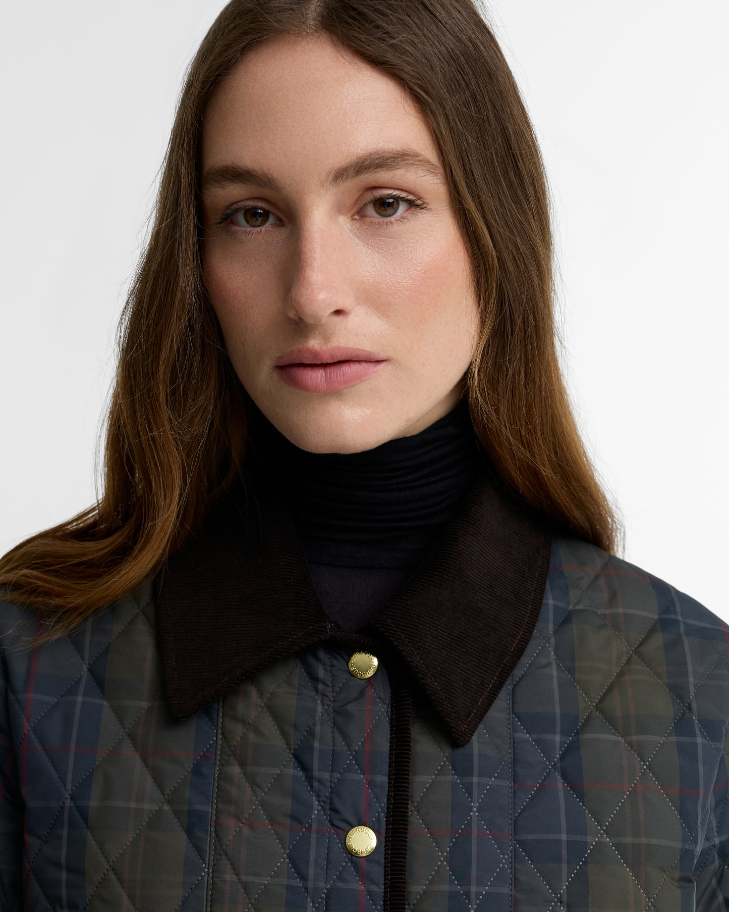 Barbour Ainsdale Check Jacket Shadow