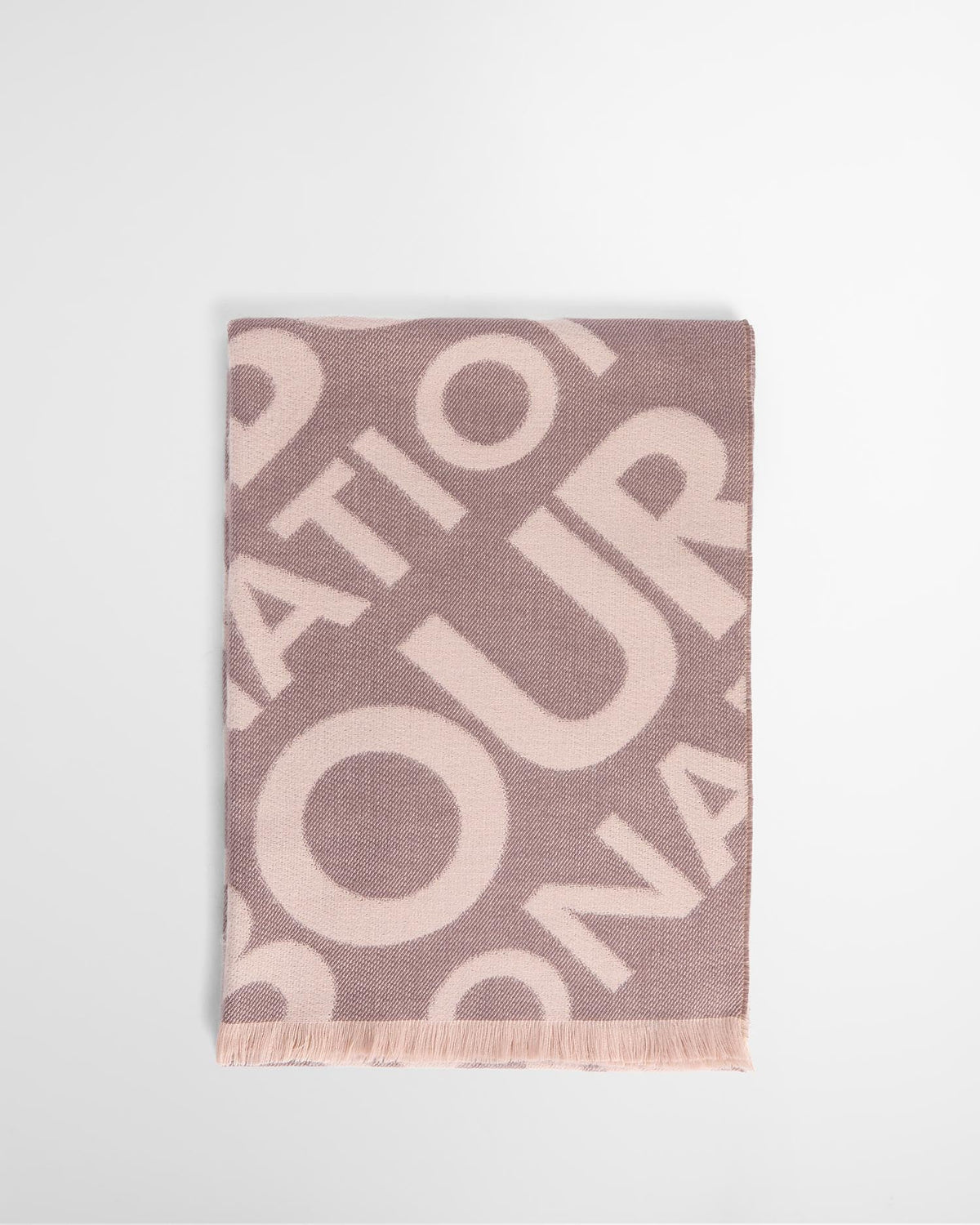 Barbour Kenna Logo Scarf Truffle