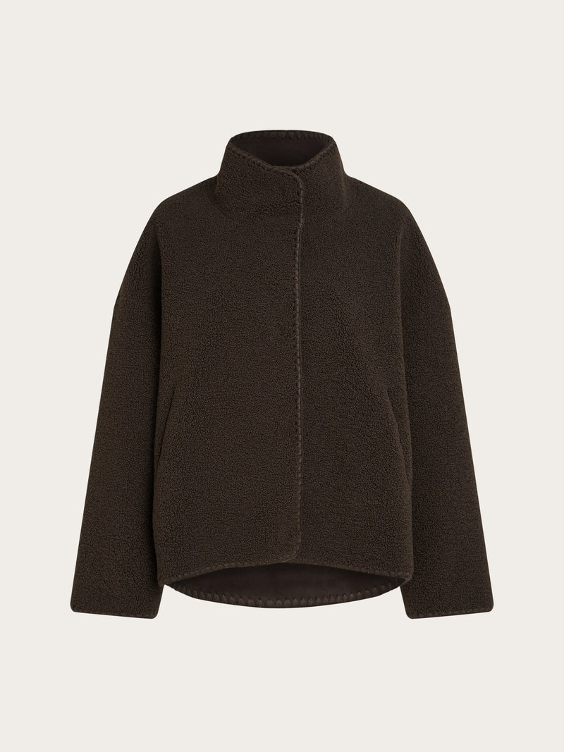 Beaumont Short Reversible Jacket Dark Chocolate