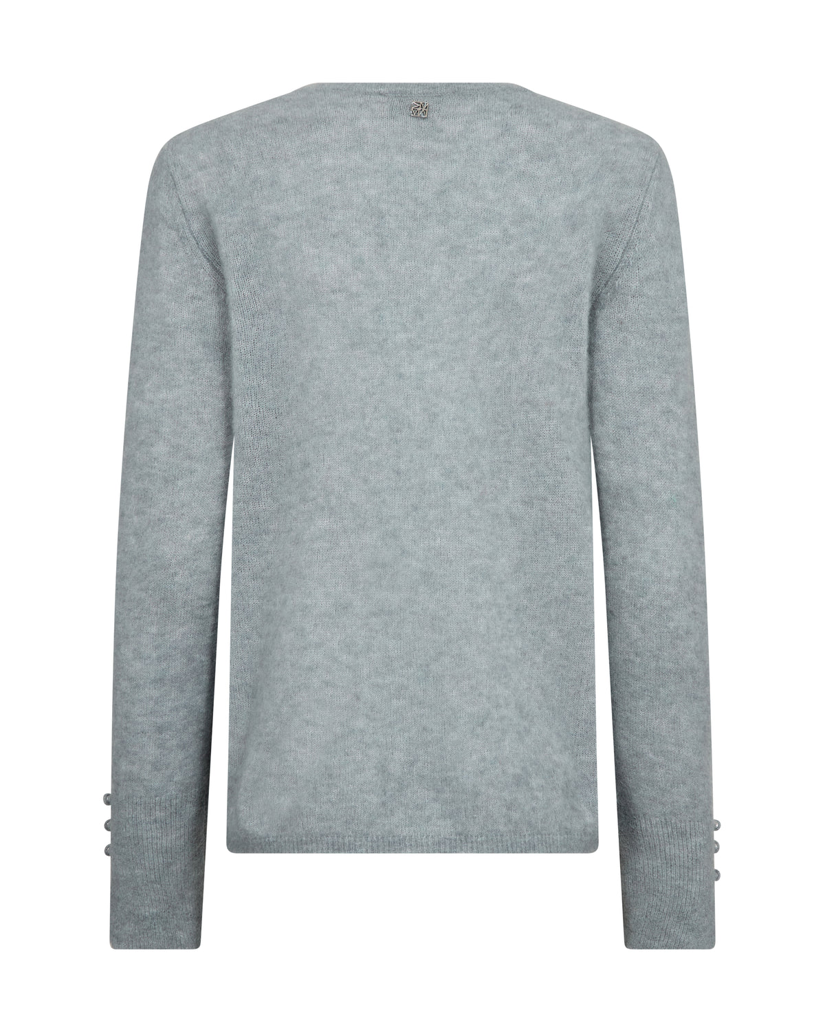 Mos Mosh Mape Sophia O-Neck Knit Lead