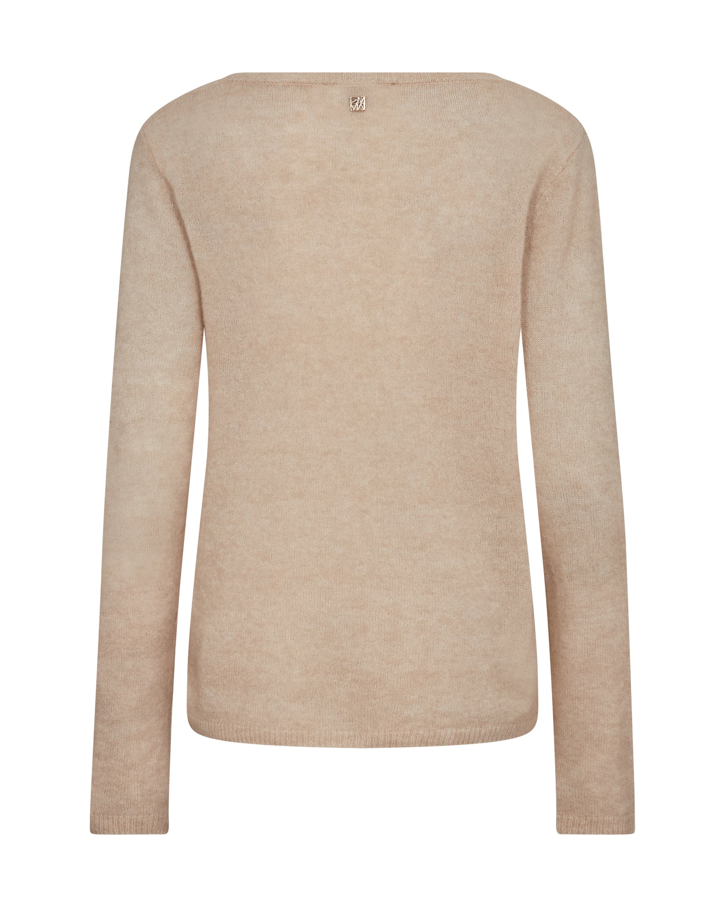 Mos Mosh Mape Sophia V-Neck Knit Doeskin