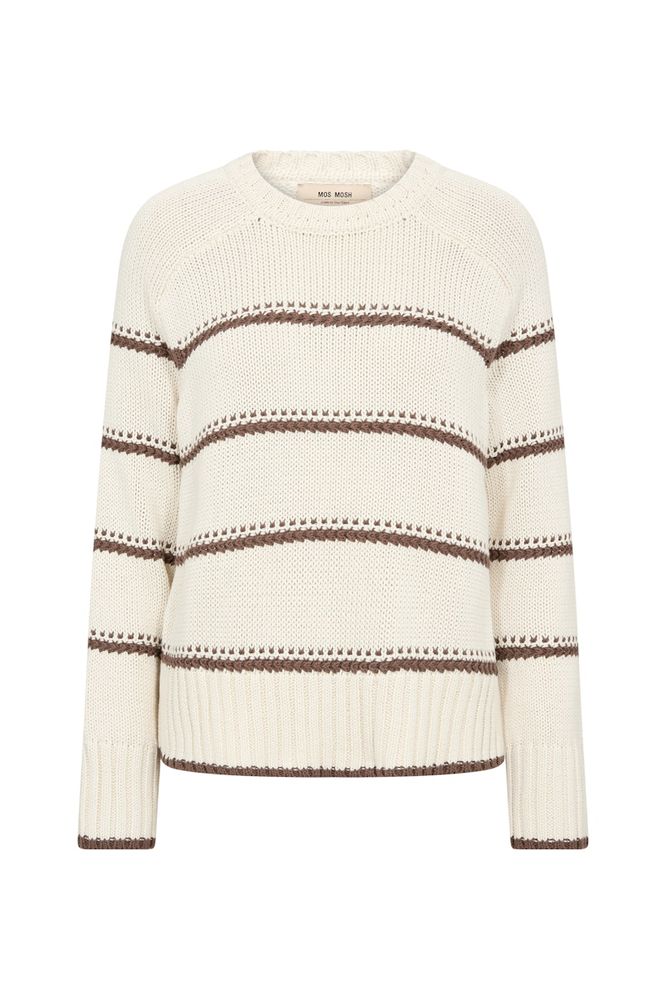Mos Mosh Rola Bine Stripe Knit Coffee
