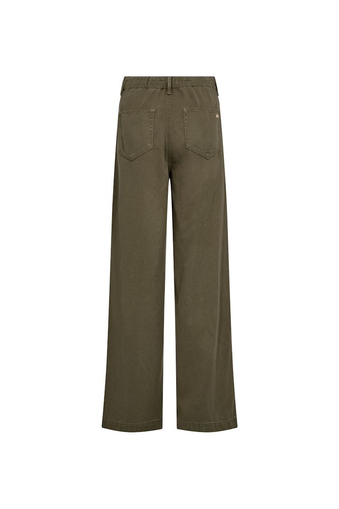 Mos Mosh Emilia Elastic Trouser Olive