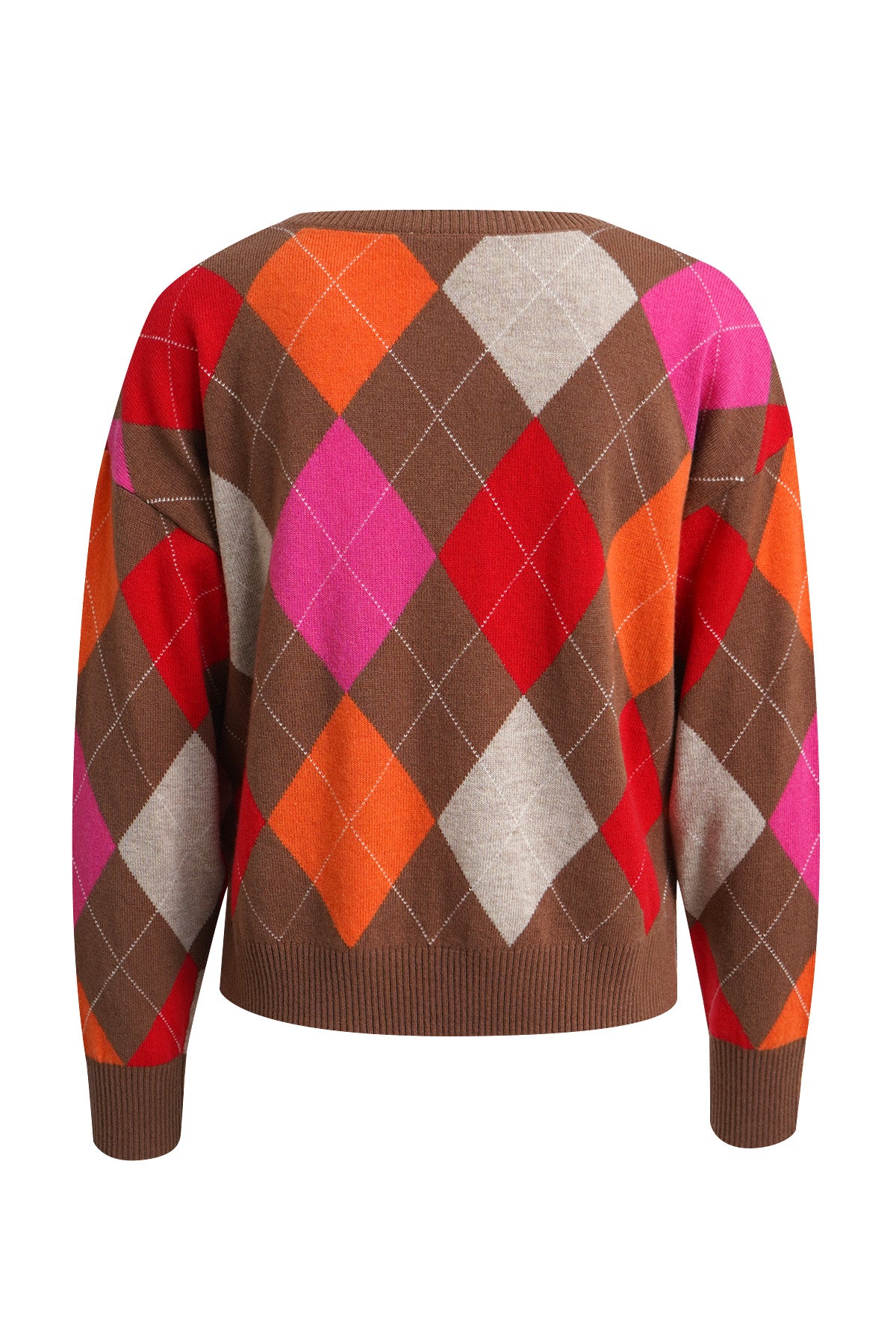 Milano Round Neck Pullover Chili Print
