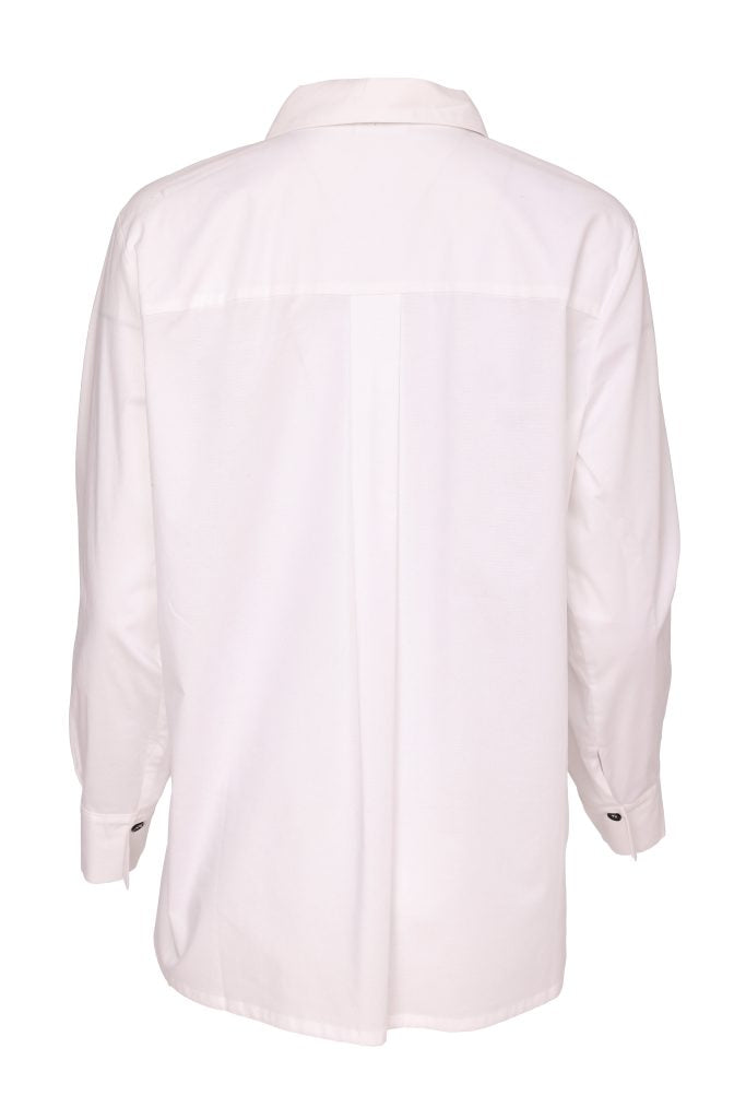 NAYA Shirt Print-White/Black