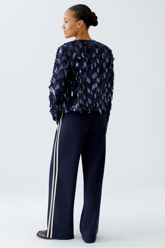 Oui Jacket Dark Blue 94351