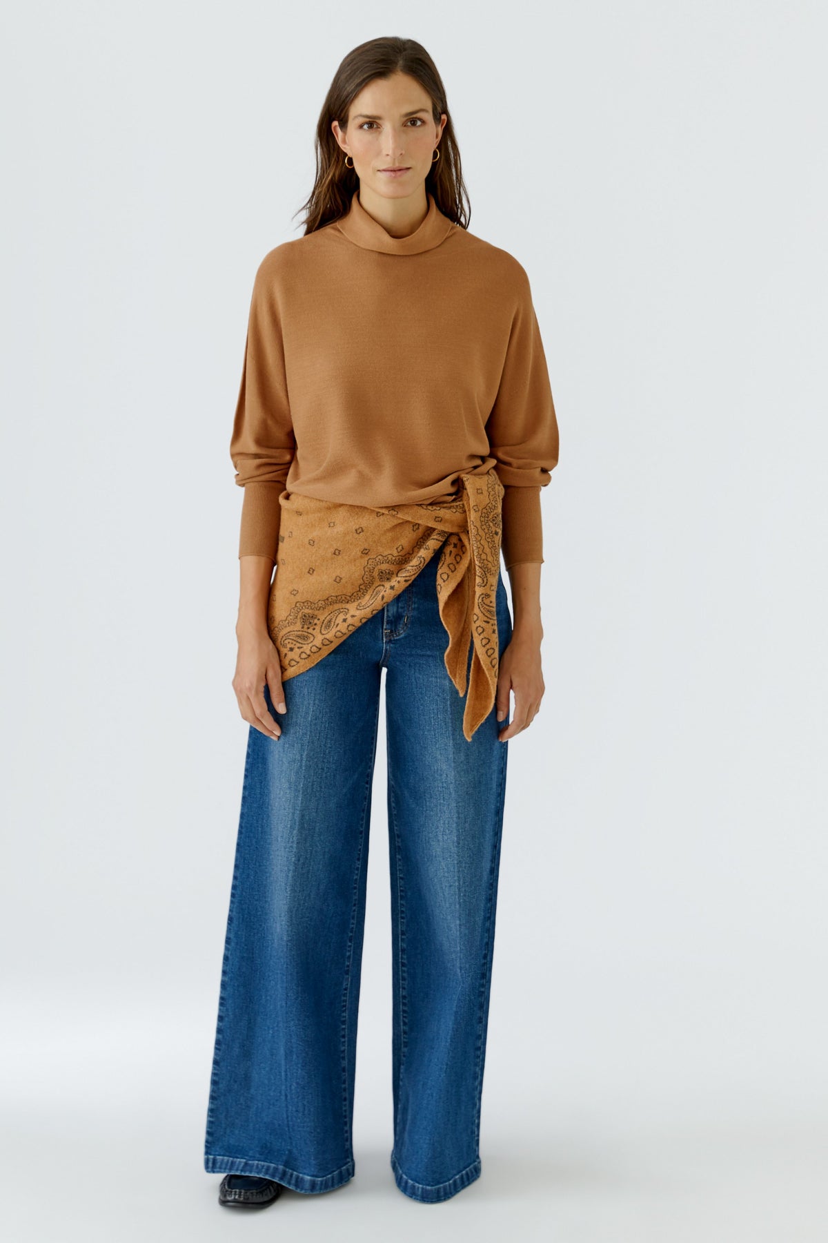 Oui Scarf Light Rosewood 99876