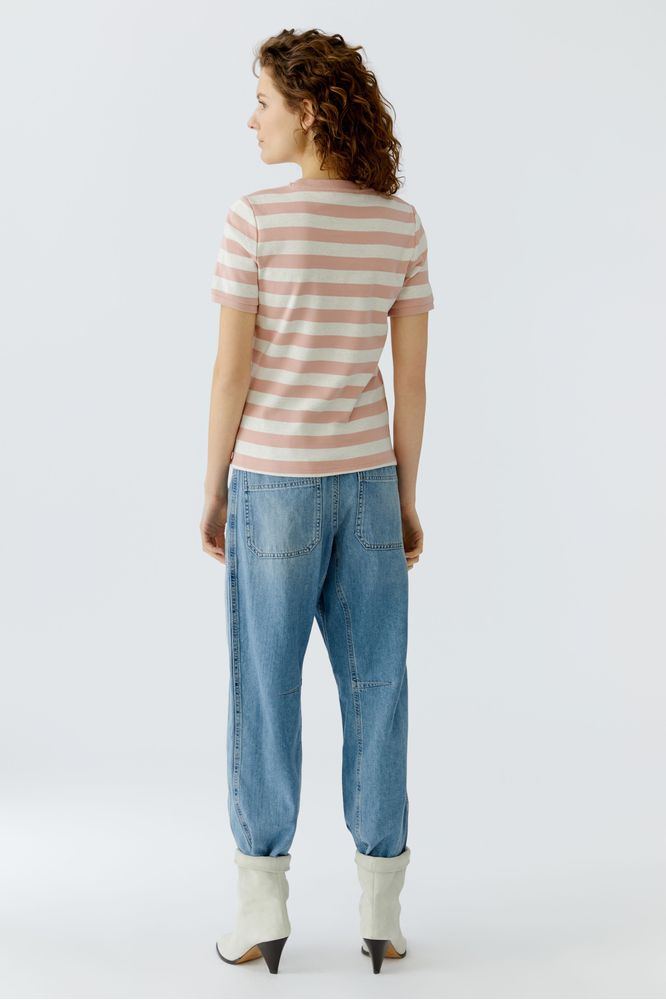 Oui Red Stripe T-Shirt 96693