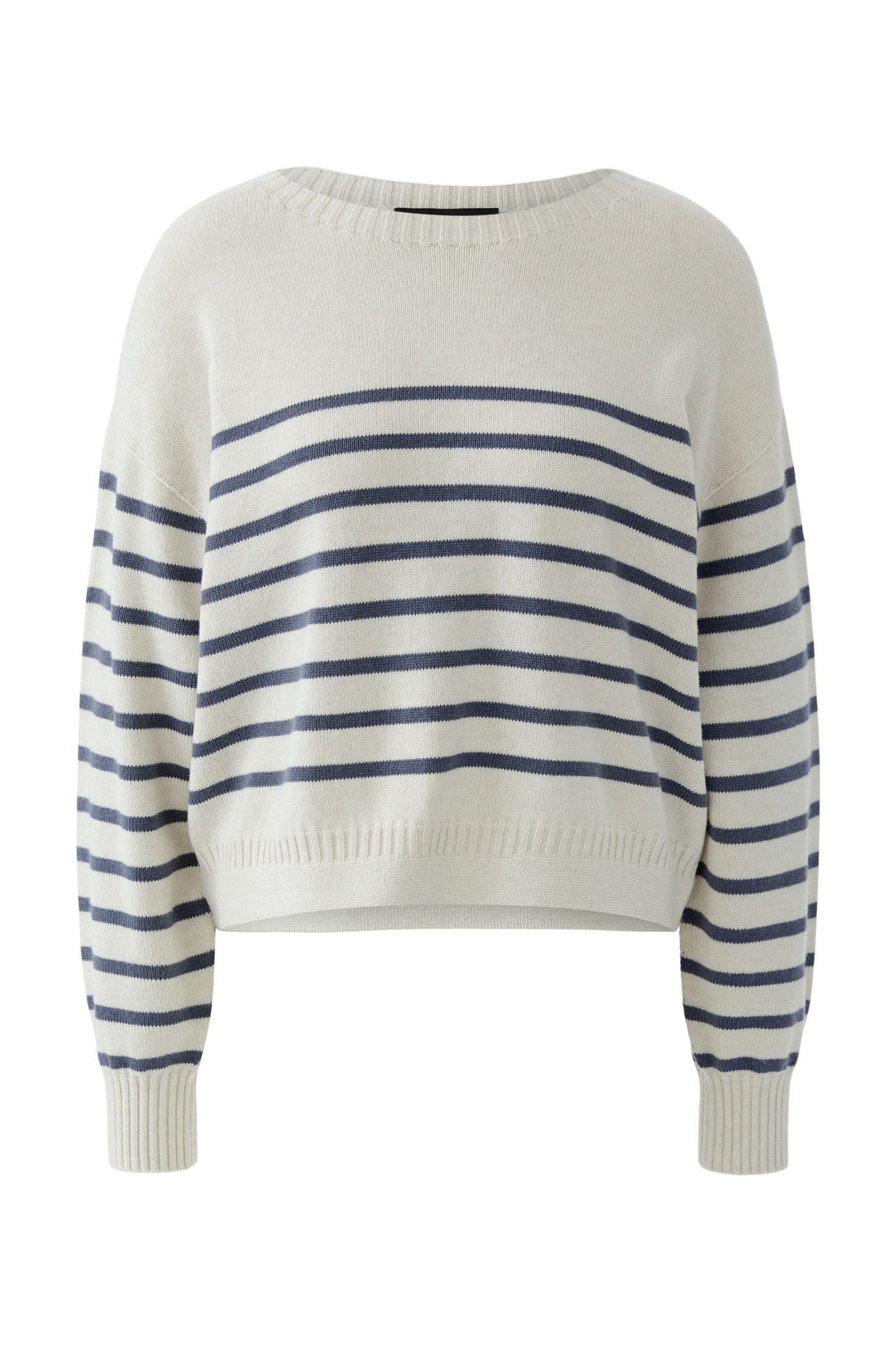 Oui Blue Stripe Blouse 96772